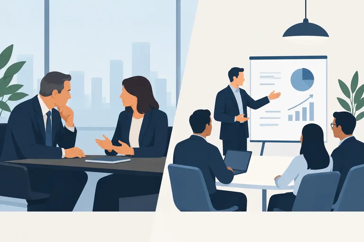 Executive Advisory versus Unternehmensberatung